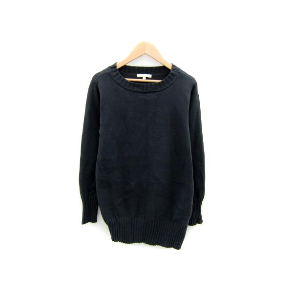 スウィートマミー Sweet Mommy マタニティーウエア 授乳服 ニット セーター 長袖 ラウンドネック 無地 F 紺 ネイビー レディース【表記サイズ】F※実寸サイズをご確認ください。【実寸サイズ】肩幅：38cm　身幅：44cm　着丈...