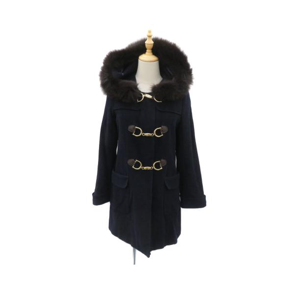 レッセパッセ LAISSE PASSE フード付きダッフルコート38 ミドル丈 レッセパッセ LAISSE PASSE ダッフルコート ロング丈 フード付き