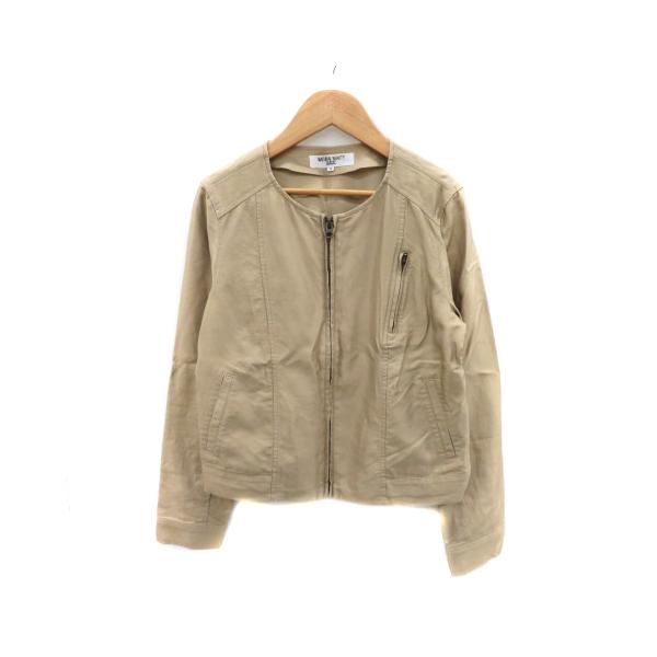 ナチュラルビューティーベーシック　ジャケット　ベージュ NATURAL BEAUTY BASIC ナチュラルビューティーベーシック ノー