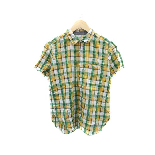 ナチュラルランドリー NATURAL LAUNDRY カジュアルシャツ 半袖