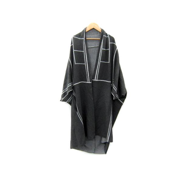 オットー OTTO ニットカーディガン ロング丈 七分袖 前開き 大きい