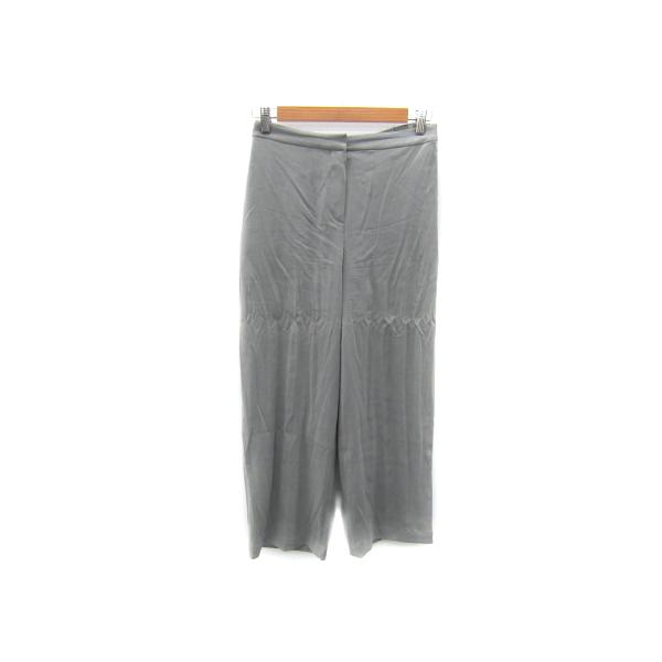 theory luxe（セオリーリュクス） ワイドパンツ アンクル丈 無地