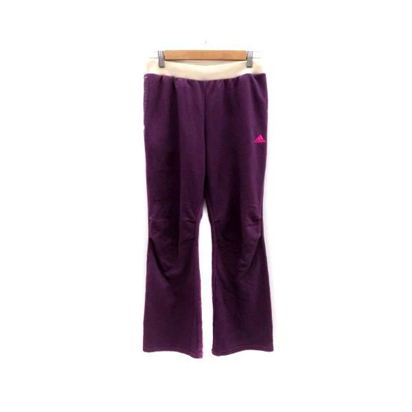 アディダス adidas スウェットパンツ ロング丈 イージー ロゴ刺繍 L 紫 パープル オフホワイト /HO21 レディース【ブランド】アディダス adidas【表記サイズ】L※実寸サイズをご確認下さい。【実寸サイズ】ウエスト：68〜c...