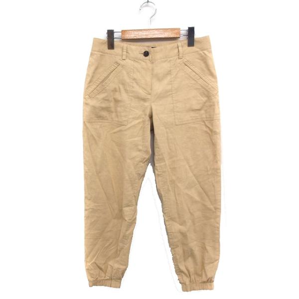 theory（セオリー） リネン 麻 ジョガー パンツ 無地 2 ベージュ /FT13