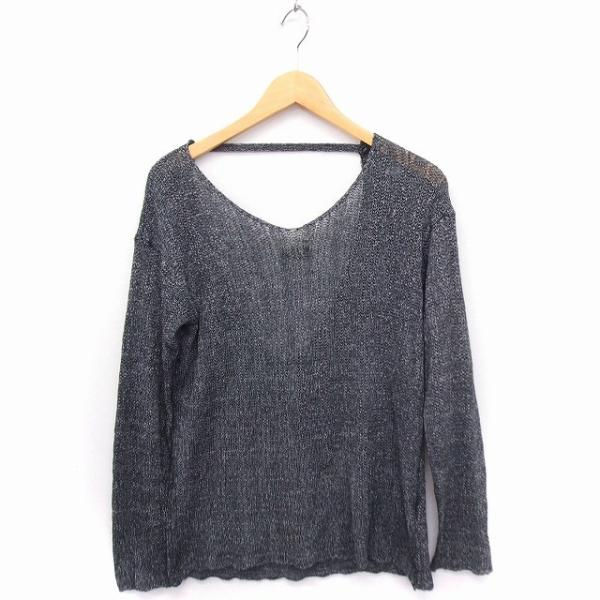 美品⭐︎Heveグレー バルーンスリーブ セーター 半袖 楽天市場】全品10%OFFクーポン☆シャギーハイネックバルーン袖