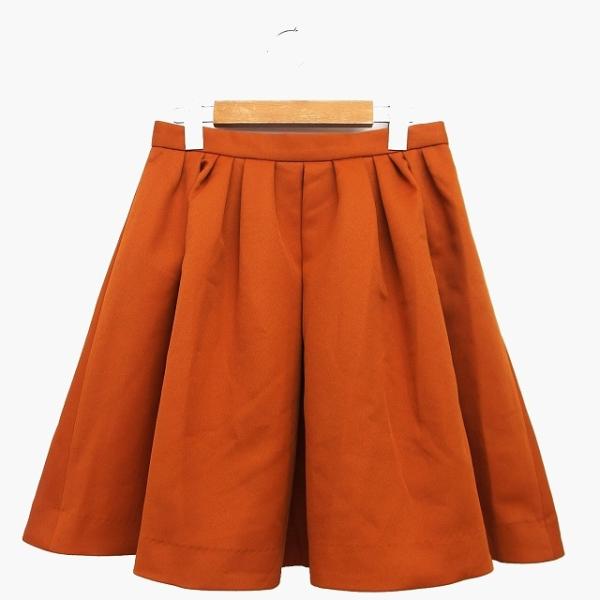 新品未使用　archivio オレンジスカート40 新品未使用 archivio オレンジスカート40