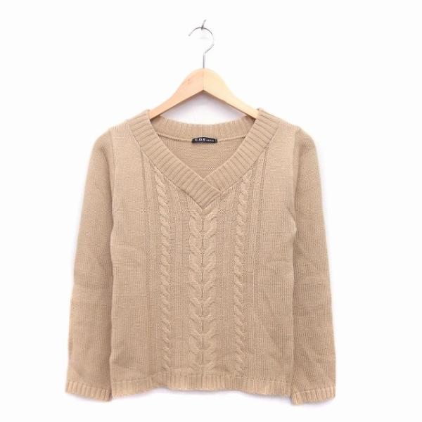 シーディーエスベーシック C.D.S BASIC ニット セーター 長袖 Vネック