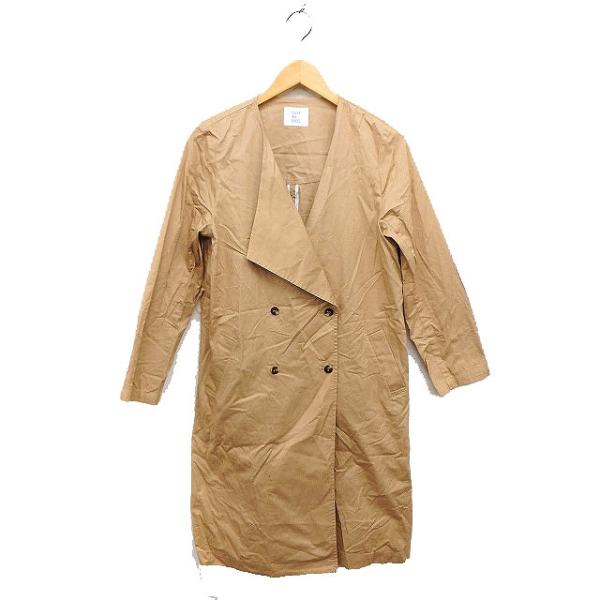 オリーブデオリーブ OLIVE des ノーカラー トレンチコート アウター