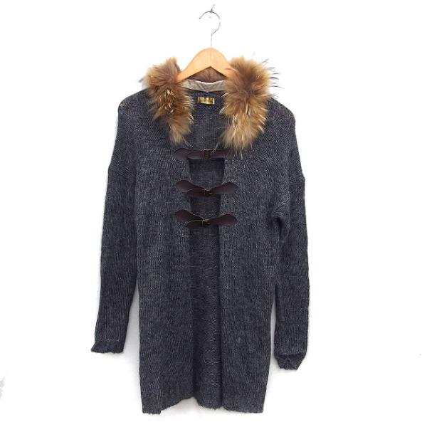 【美品】NOBLE ラクーンファーニットパフカーディガン スピックアンドスパン 追加》ファーニットパフカーディガン 5 | ノーブル(Noble) | マルイ