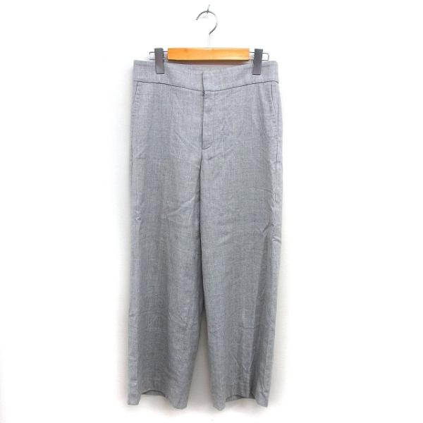 未使用に近い✨ JOSEPH ジョセフ　ウール　カシミヤ ポンチョ グレー 36 JOSEPH☆ジョセフ☆ウール×カシミア フードコート 未使用に近い