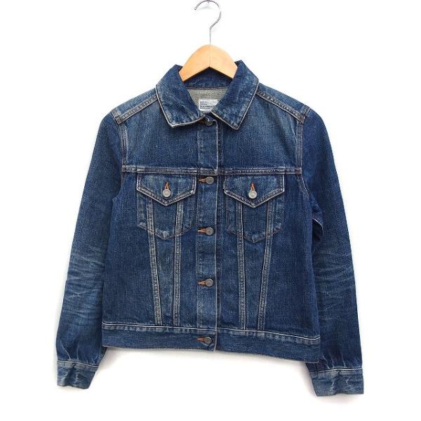 ships デニムジャケット シップス SHIPS 〈洗濯機可能〉クロップド デニム ジャケット