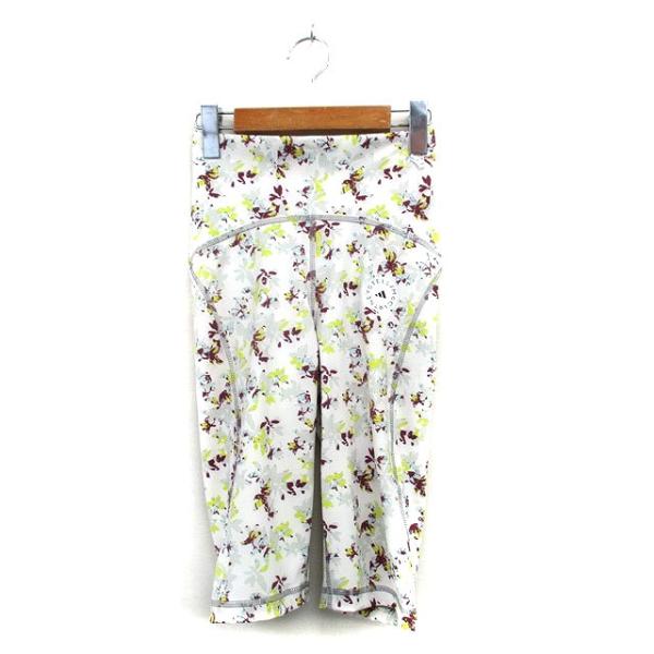 アディダス バイ ステラマッカートニー adidas by Stella McCartney 国内正規品 ヨガ ピラティス パンツ 花柄 XS ホワイト 白 /KT16 レディース【ブランド】アディダス バイ ステラマッカートニー adid...