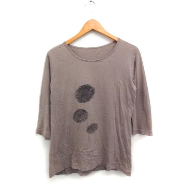 モユル！綿カットソー モユル MOYURU 萌 プリント Tシャツ カットソー 7分袖 コットン