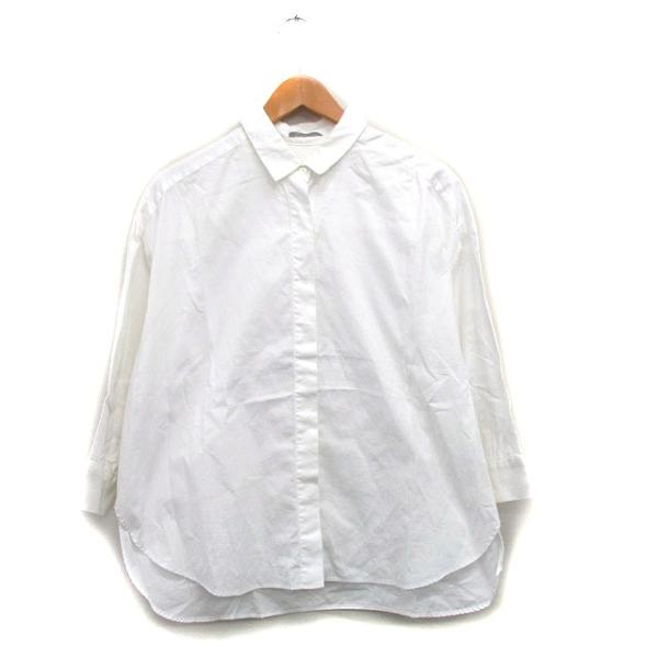 theory luxe（セオリーリュクス） シャツ ブラウス 長袖 コットン