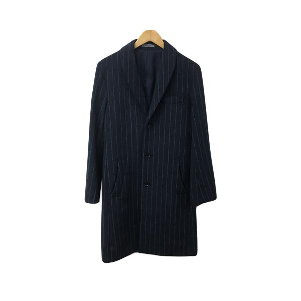 ティノラス MEN'S TENORAS コート ロング ショールカラー シングル