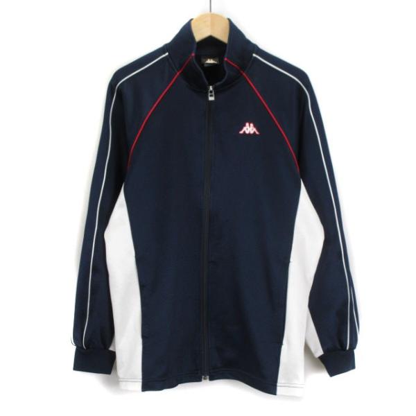 Kappa - KAPPA ITALIA 防風トラックジャケット／NAVY／Mサイズ USED] 00's 