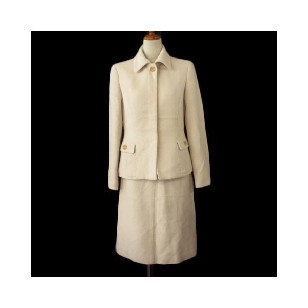 トラサルディ TRUSSARDI スーツ ジャケット ステンカラー スカート