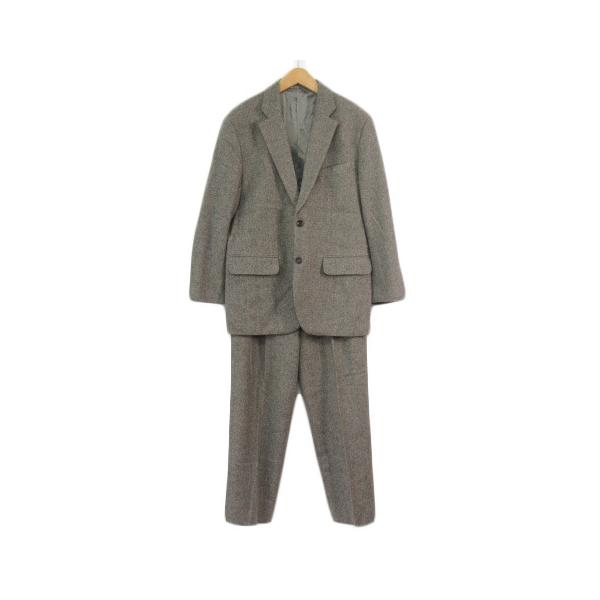 【中古】GEE GELLAN ジーゲラン スーツ ジャケット パンツ ウール カシミヤ 46 85 グレー メンズ GEE GELLAN ジーゲラン スーツ ジャケット パンツ ウール カシミヤ 46