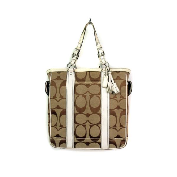 コーチ COACH 6245 シグネチャー ハンドバッグ トート キャンバス