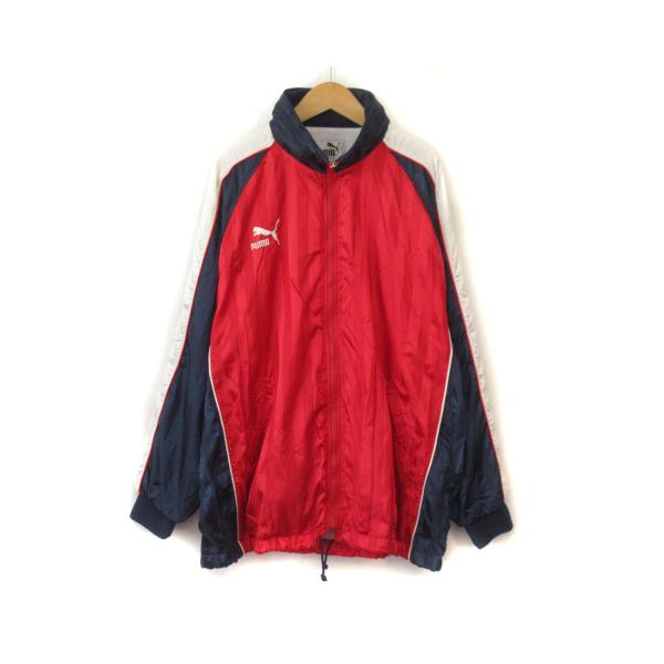 PUMA（プーマ） PUMA EXTRA Hit Union ジャケット ストライプ ナイロン