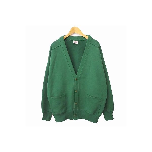 FREAK'S STORE ジャガードニットカーディガン グリーン FREAK'S STORE - FREAK'S STORE ジャガードニットカーディガン