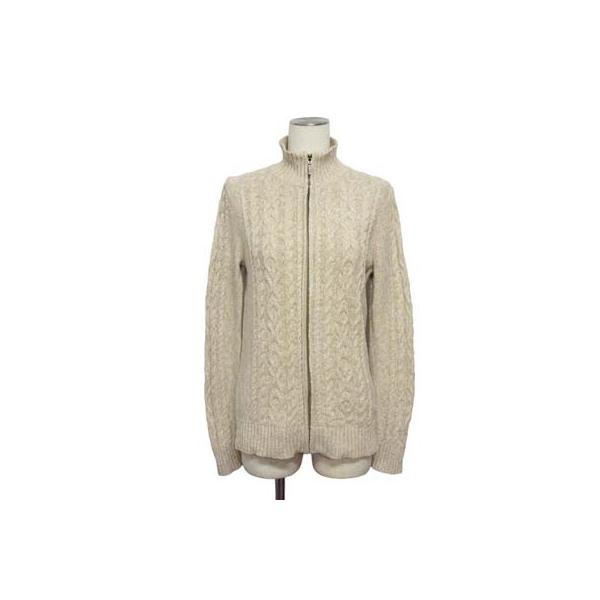 エルエルビーン L.L.BEAN ドライバーズニット ジャケット ケーブル編み