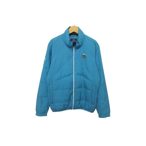 マンシングウェア MUNSINGWEAR ゴルフ ジャケット ダウン M 水色
