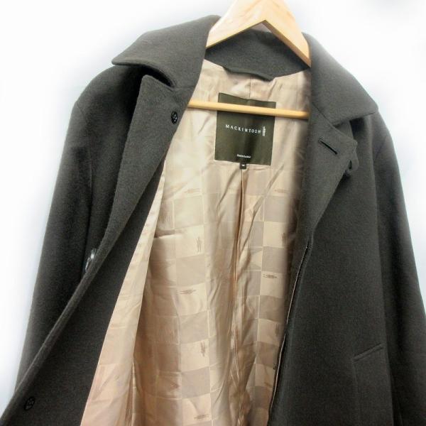 マッキントッシュ 2way Mackintosh コート ステンカラー スタンドカラー 古着 2way ウール 38 茶 Mf Mf メンズ 中古 ベクトル 古着 177 ブランド古着販売のベクトル