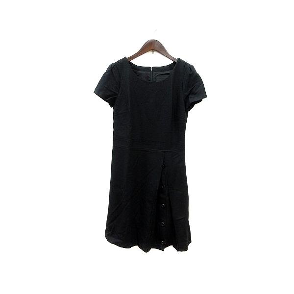 最大94％オフ！ アンタイトル 半袖 ステッチ Iライン ミニ ワンピース