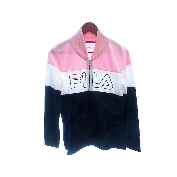 FILA ジップアップジャケット レディース サイズM FILA / フィラ】レディースジップアップジャケット / ジャージ