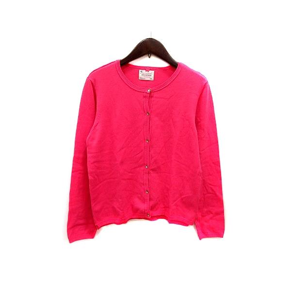 ZARA（ザラ） カーディガン ニット 長袖 164 ピンク /MS ○RY キッズ