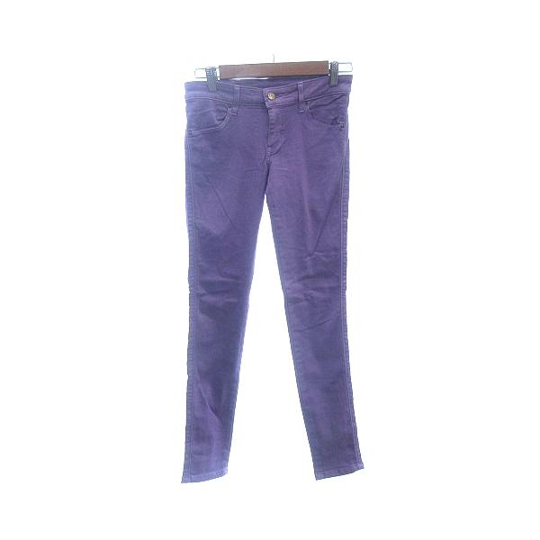 Lee（リー） スキニーパンツ カラーデニム スキニー S 紫 パープル /AU