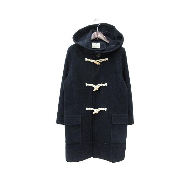 Ungrid（アングリッド） ダッフルコート ロング 総裏地 フード S 紺