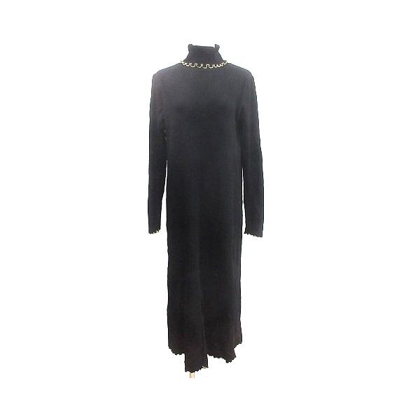 新品未使用JEANASIS eL ニット ワンピース ロング 長袖 JEANASIS（ジーナシス） ニット ワンピース マキシ ロング