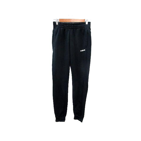 adidas（アディダス） ジョガーパンツ ロゴプリント スウェット地 L 黒
