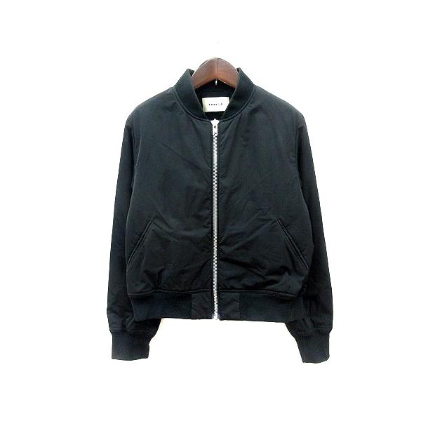 フレイアイディー FRAY I.D 中綿ジャケット ブルゾン 0 S 黒 ブラック