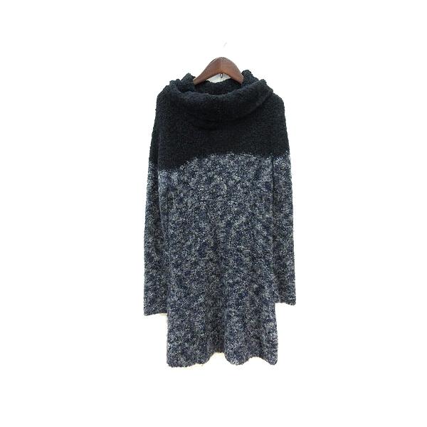 ヴィヴィアンタム VIVIENNE TAM ワンピース ニット ミニ オフタートル