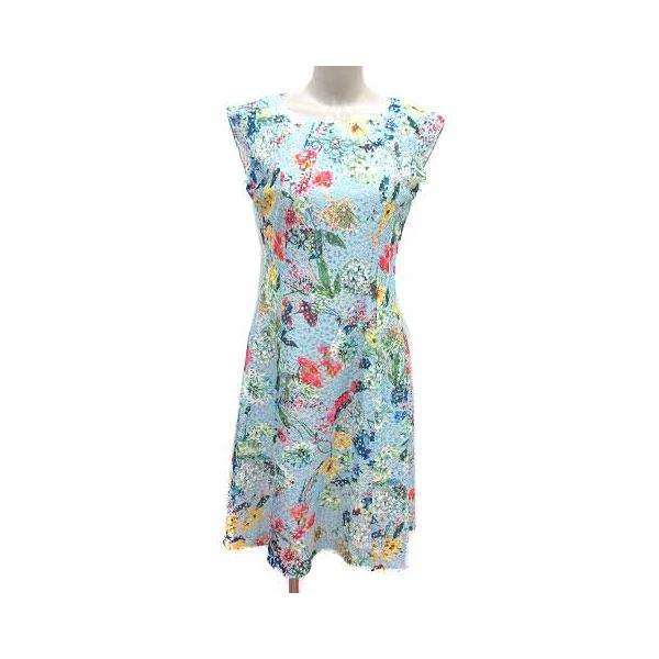 スーパービューティ Super Beauty ワンピース ひざ丈 ビジュー 総