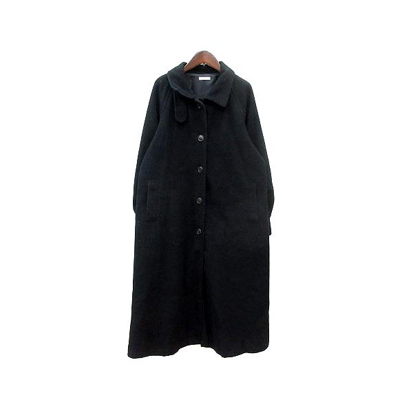 アーバンリサーチ URBAN RESEARCH ITEMS ステンカラーコート シングル 総裏地 F 黒 ブラック /MN レディース