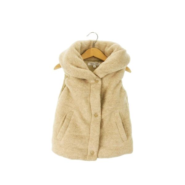 グローバルワーク GLOBAL WORK ジャケット ベスト ボア 中綿 ボリュームネック 防寒 キッズ ベビー 女の子 S ベージュ /AH1 キッズ【ブランド】グローバルワーク GLOBAL WORK【表記サイズ】S90cm〜100cm...