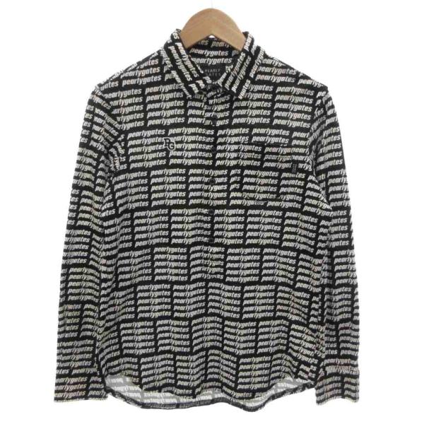 パーリーゲイツ PEARLY GATES ポロシャツ バイカラー 長袖 4 白