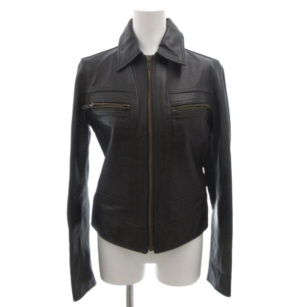 ダナキャランニューヨーク DKNY JEANS 88Cレザージャケット 革ジャン