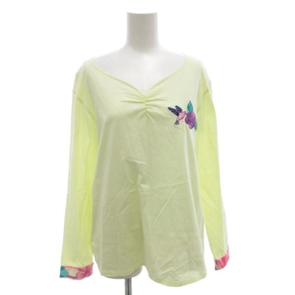 LEONARDトップス Vネック 半袖 LEONARDトップス Vネック 半袖