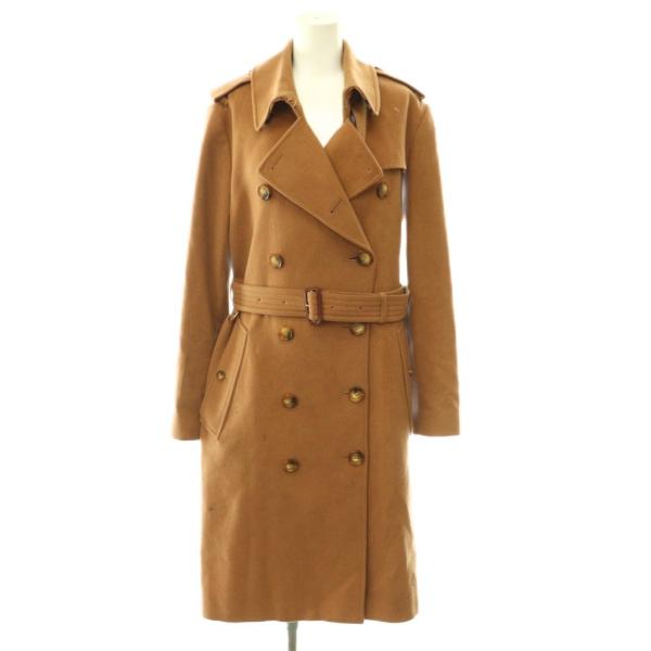 BURBERRY（バーバリー） カシミヤ混 トレンチコート IT42 キャメル /ES