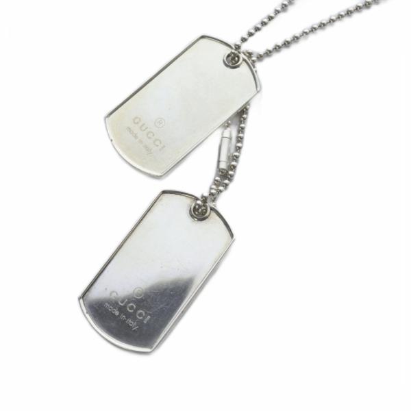 GUCCI（グッチ） ダブル ドックタグ ネックレス ペンダント ボール
