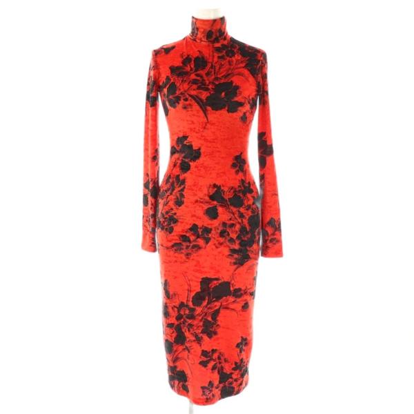 BALENCIAGA 未使用品 バレンシアガ 2020年 花柄 タイト ワンピース