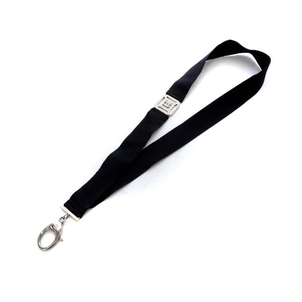 【中古】シャネル CHANEL ネックストラップ ココマーク ラインストーン ブラック B17S /YO36 ■GY20 ■OH レディース CHANEL（シャネル） ネックストラップ ココマーク ラインストーン