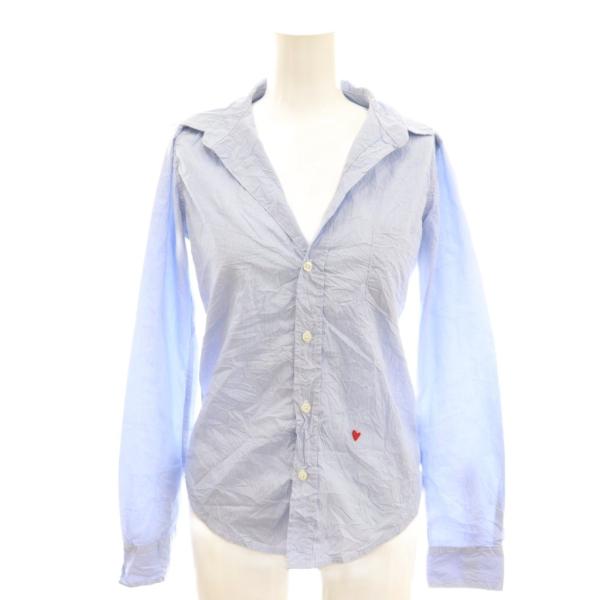 フランク&アイリーン Frank&Eileen ストライプシャツ ブラウス XXS