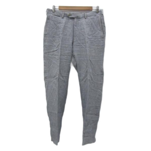 エルメネジルドゼニア Ermenegildo Zegna スラックスパンツ 麻 リネン