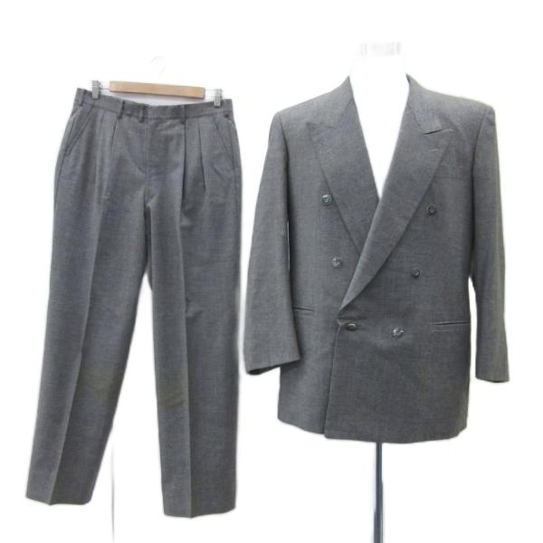 【中古】コルネリアーニ スーツ セットアップ 上下 テーラードジャケット シングル 総裏地 スラックスパンツ エルメネジルドゼニア スーツ セットアップ 上下 テーラードジャケット